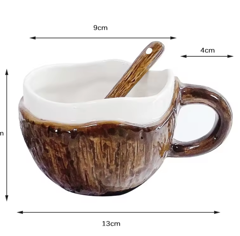 Tasse Créative Coquille d'ampli