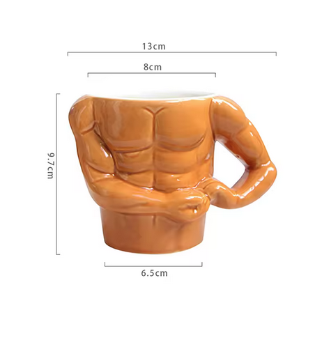 Tasse Créative Musculaire