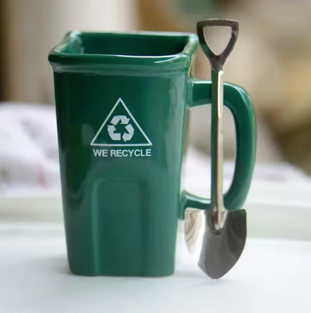 Tasse Créative Poubelle