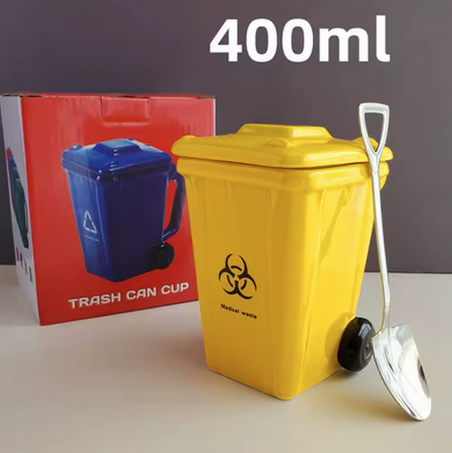 Tasse Créative Poubelle